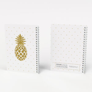 מחברת אננס נצנצים